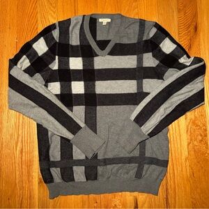 Burberry Grayscale Somerton Sweater 🔥